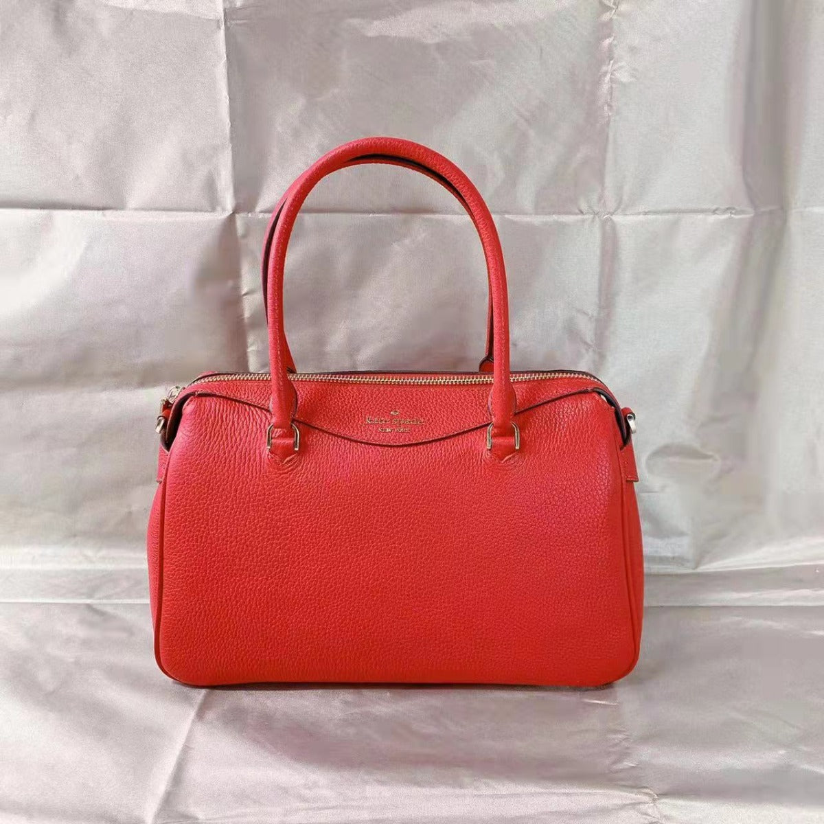 Kate Spade K4673 2WAY pebbled Leather Crossbody Shoulder Bags In CANDIED CHERRY Kate Spade K4673 2WAY pebbled Leather Crossbody Shoulder Bags In CANDIED CHERRY